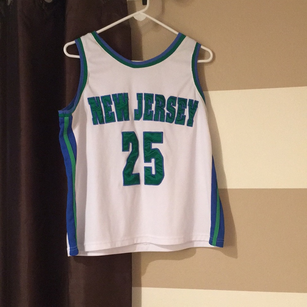 New Jersey basketball jersey